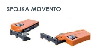 Blum Movento 650 mm TIP-ON BLUMOTION vč. spojek