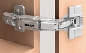 Blum Clip Top 155 st.  Blumotion naložený závěs